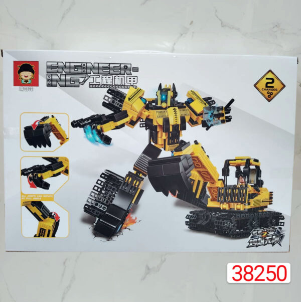 Piezas de construcción 2 modos (465pcs)