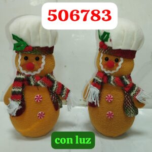 Adorno muñeco de jengibre