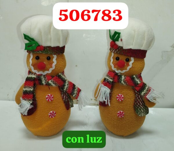 Adorno muñeco de jengibre